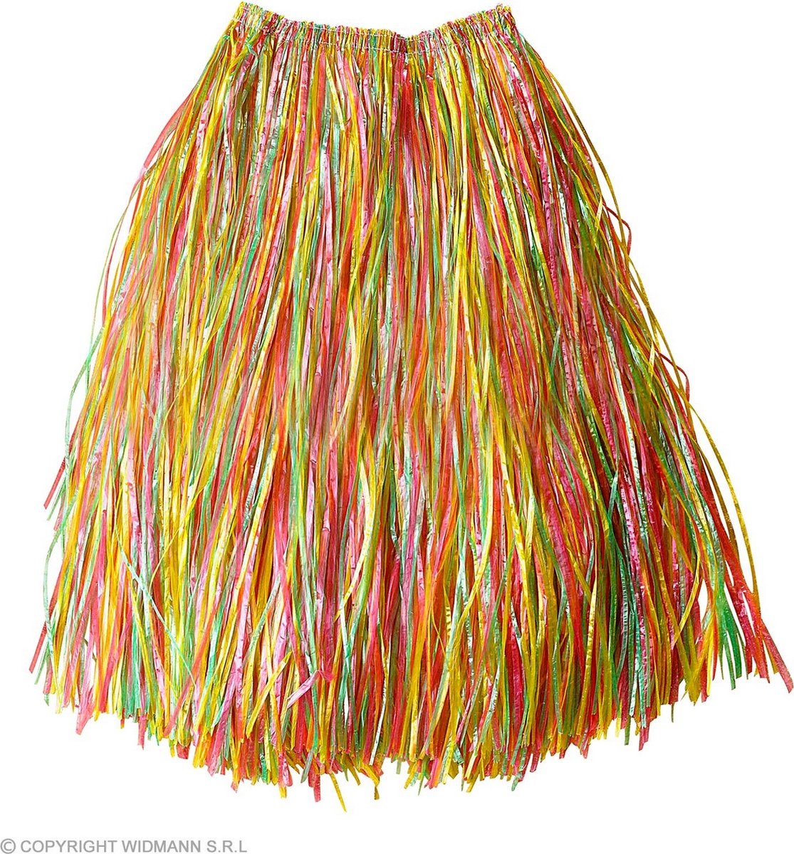 Hawaii & Carribean & Tropisch Kostuum | Roselani Hawaiirok 75 Centimeter, Meerkleurig | One Size | Carnaval kostuum | Verkleedkleding